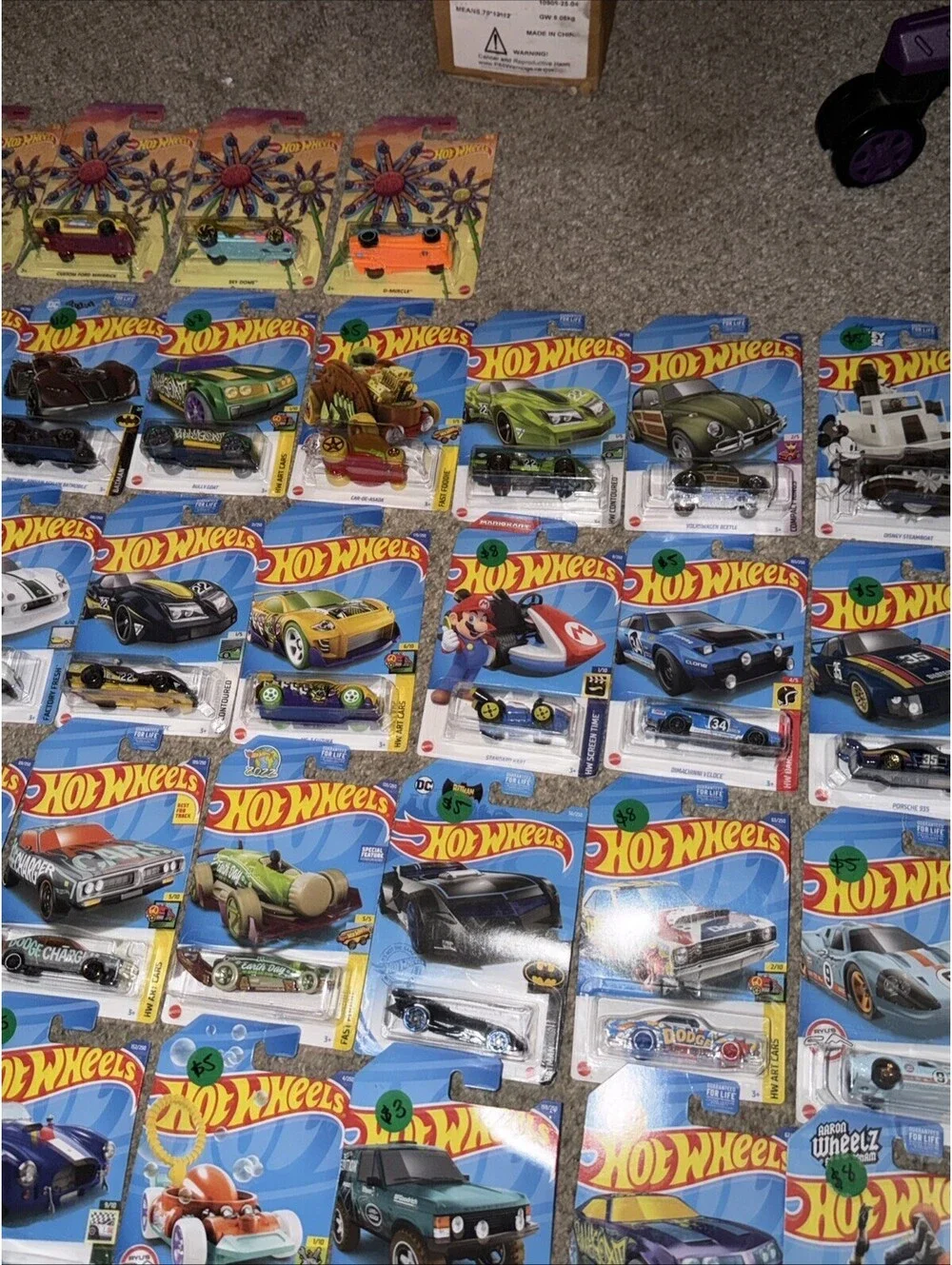 Huge Lot Of Hot Wheels Cars NIB
